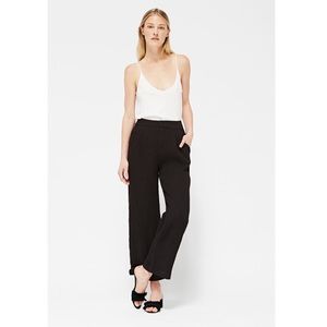 LACAUSA Azalea Trousers in Black Size 4